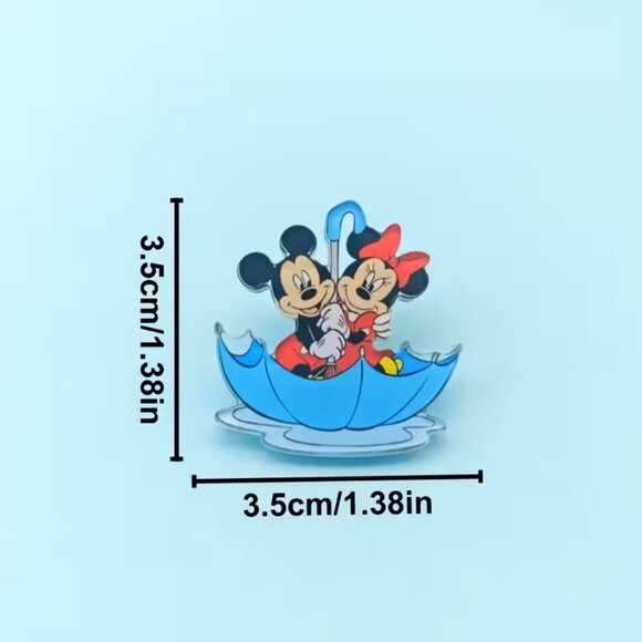 Disney Parks Pins 3pk Mickey & Minnie Mouse Walt Collectable Souvenir Love NEW - Picture 4 of 4